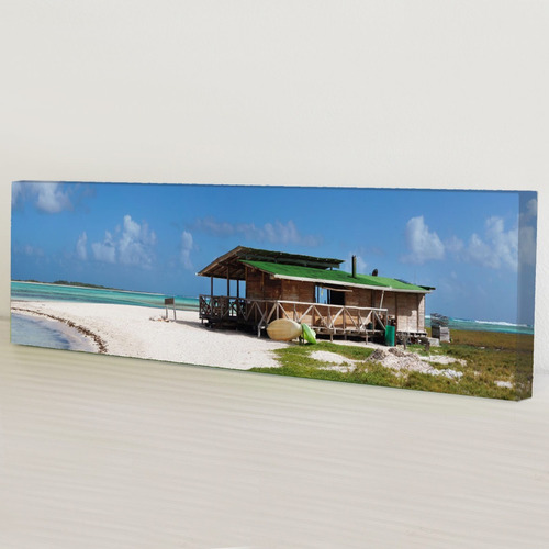 Cuadro Lienzo 60 X 15 Cm Foto Canvas Los Roques