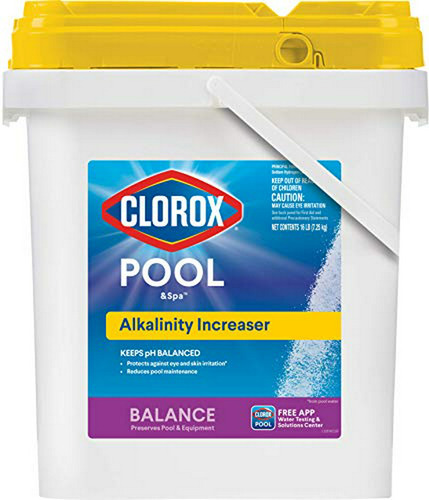 Elevador Alcalinidad Piscina Clorox, Equilibra Ph, 16lb (pac