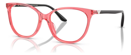 Lentes Emporio Armani Ea3249u Colores Oftalmicos Color 6198 Shiny Transparent Red