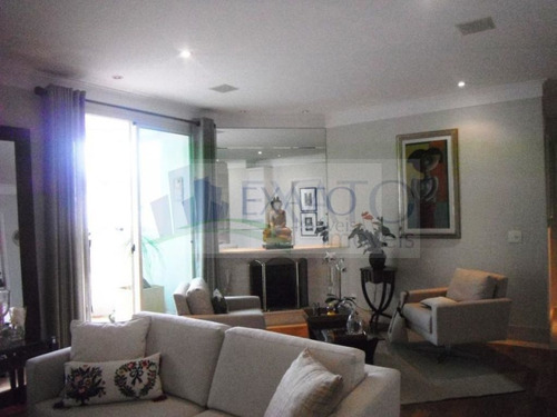 Imagem 3 de 15 de Apartamento No Campo Belo Com 279m², 4 Suítes E 7 Vagas. - Em26667