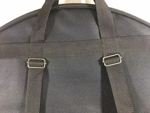 Imagem 8 de 9 de Capa Bag Pratos Até 22 Alça Mochila Regulador De Metal