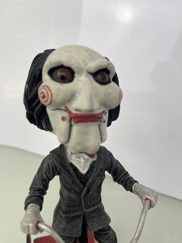 Bonecos. Jogos Mortais Billj. Boneco Na Bicicleta (Usado)