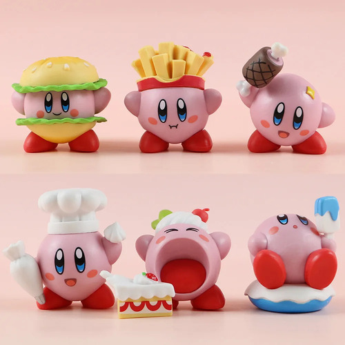 / Nuevo Maquetas De Figuras De Acción De Game Star Kirby