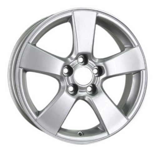 Llantas Chevrolet Cruze 16" diámetro Aleacion de Aluminio 5 Rayos Color Plateado