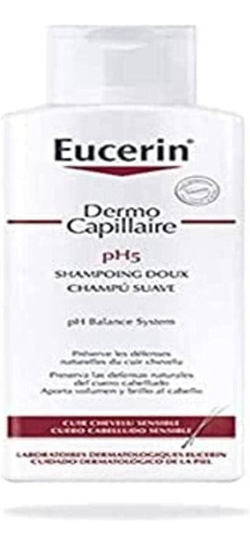 Eucerin Dermo Capillary Ph5 Champú Suave 8.5 fl Oz Por Eu.