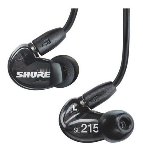 Shure Se215 Negro - Auric. Intra. Cable Removible - Stock !!
