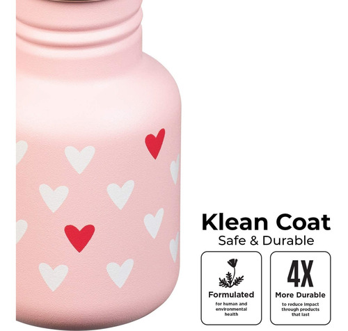 Klean Kanteen Kid Classic 12oz Con Gorro Para Niños Sippy