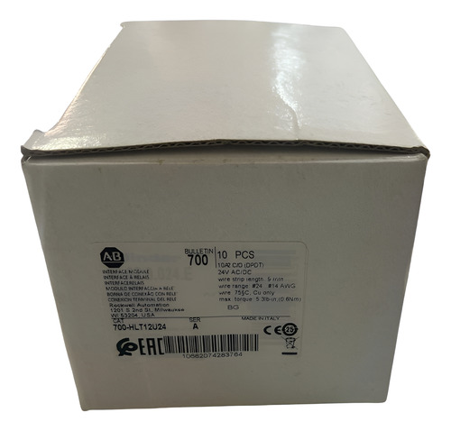 700-hlt12u24 Relevador De Interposicion Allen-bradley