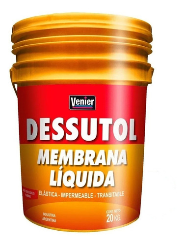 Dessutol Membrana Liquida Impermeabilizante Venier 20lt