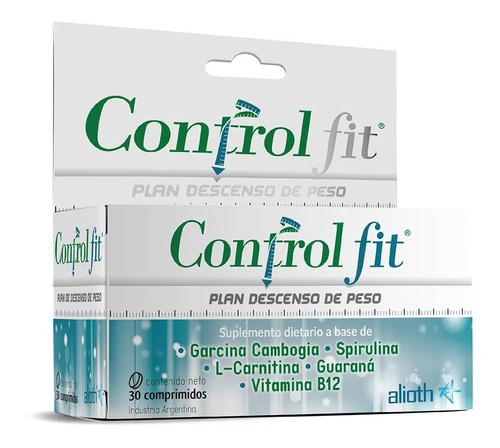 Nutraceutical Control Fit Plan Descenso De Peso Adelgazante