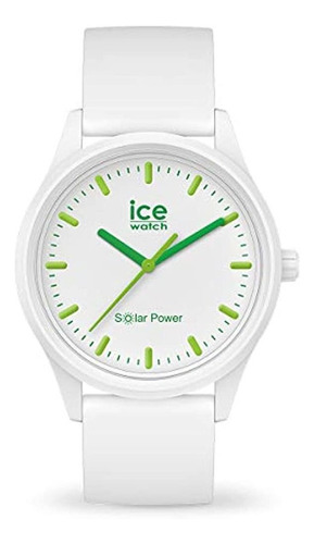 Ice-watch Solar Power 017762 White Silicone Quartz Fashion W