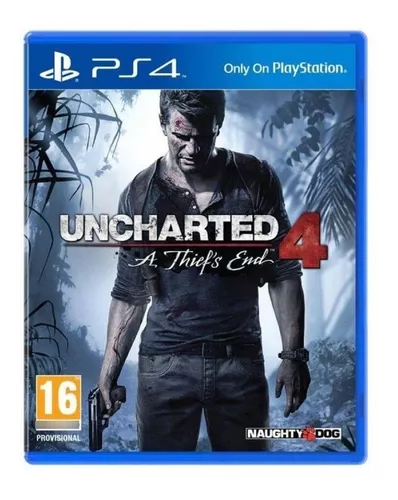 Uncharted 4 A Thiefs End Ps4 Mídia Física Usado