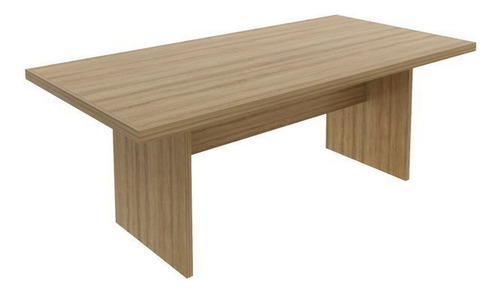 Kit 7 Peças Com Uma Mesa De Reunião E 6 Cadeiras De Wt