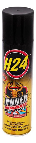 H24 Insecticida Doméstico Acción Inmediata En Aerosol