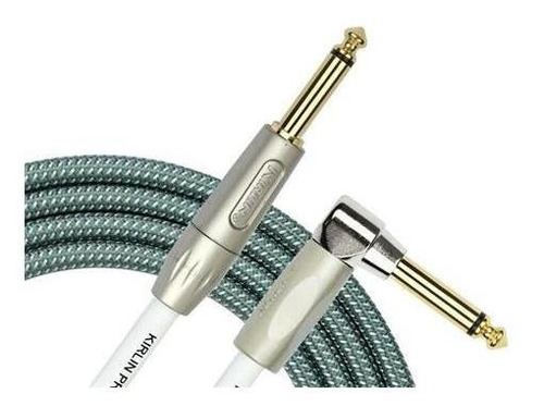 Cable Para Guitarra Bajo Kirlin Iwb-202bfgl-20 6 Plug Plug L