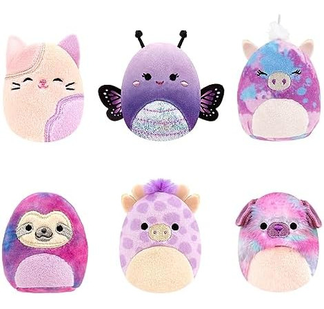 Squishville By Original Squishmallows Purple Pals Squad Plus