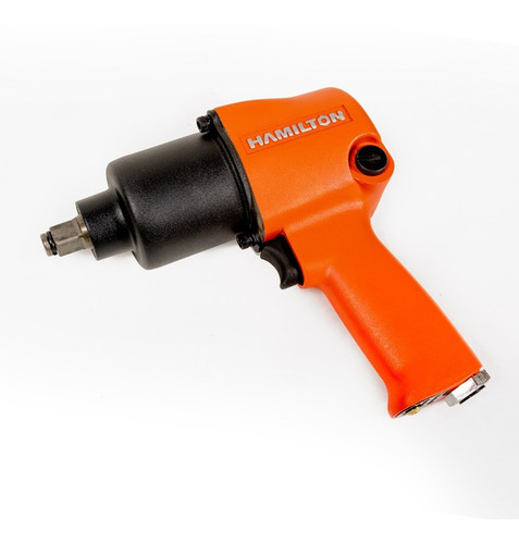 Imagen 8 de 10 de Llave Pistola Impacto Neumatica Hamilton 1/2 Kit 17 Pz 610nm Cod. Hn30k Dgm