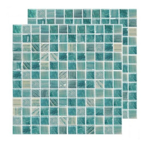 Piu Mosaico Materia Aqua 30x30 Cm