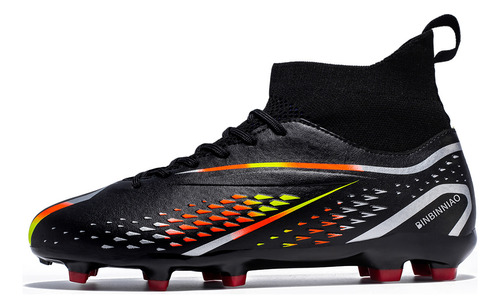 Botas De Fútbol Rápido Para Césped Artificial, Negro