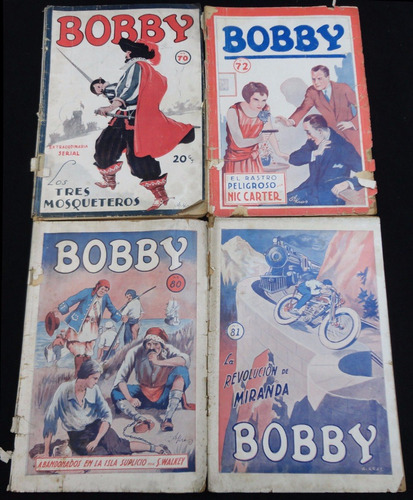 Antiguas Revistas Bobby Año 1927 (las 4 Revistas). 39187