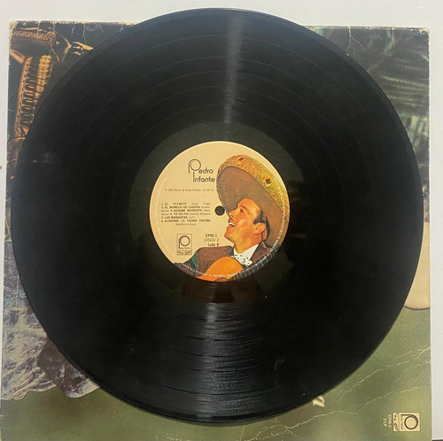 Disco Vinil Recordando A Pedro Infante Dos Discos (Usado)