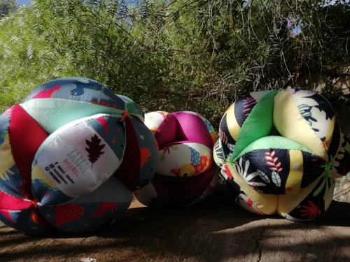 Imagen 4 de 10 de Pelota Montessori - Juguetes Blandos Para Bebés