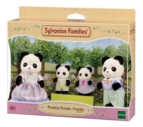 Brinquedo Sylvanian Families Familia Pandas Graciosos 5529