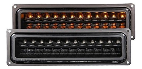 Conjunto De Luz De Estacionamiento Led Negra Anzo Usa 511050