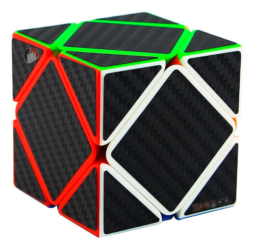  Cubo Rubik De Carbono Cube Cubo Mágico De Velocidad  Rombo 