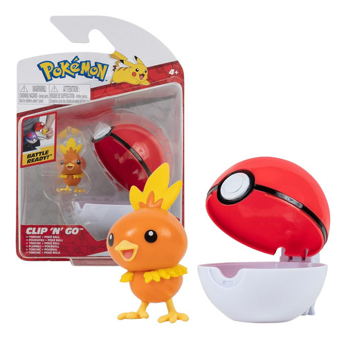 Pokemon Clip Torchic Con Pokebola