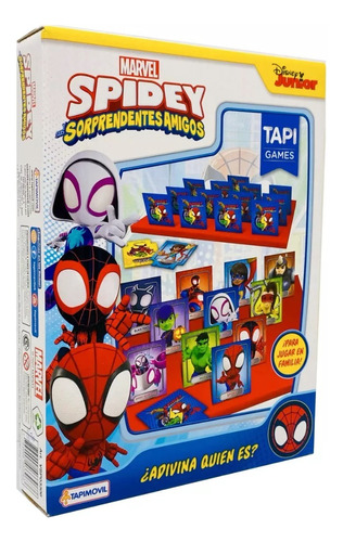 Juego Adivina Quién Es Quien Spidey Sus Amigos Tun Tunishop