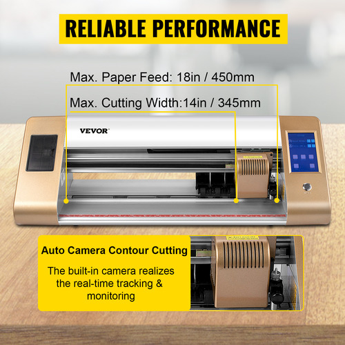 Vevor Plotter De Corte 450mm Máquina Cortadora De Vinilo
