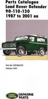 Land Rover Defender 90-110-130 Parts Catalogue 1987-2001 ...