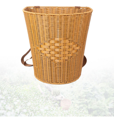 Cesta De Paquete Tejido A Mano Cesta De Picnic Picnic