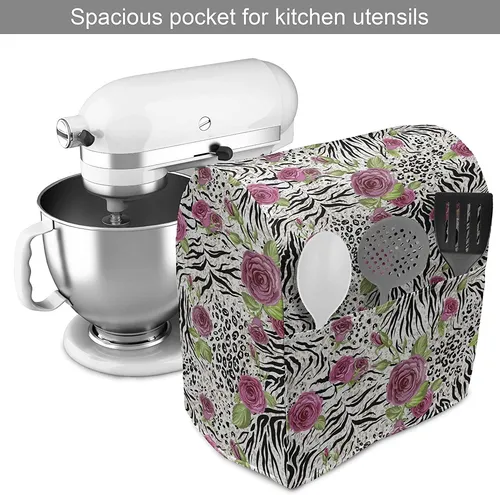 Funda Para Batidora De Pie Con Estampado Animal, Capull...