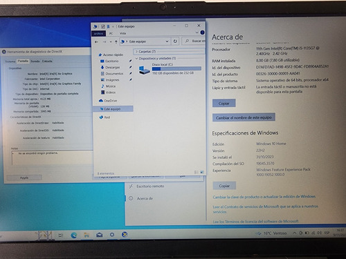 Notebook Lenovo V15-g2-itl 15.6 I5 1135g7 8gb Ram 256gb Ssd