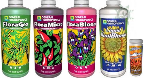 Kit Expert Fert Gh Flora Series 946ml Cultivo Grow Led