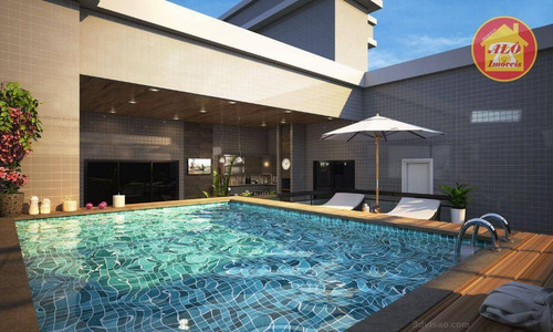 Imagem 11 de 30 de Cobertura À Venda, 370 M² Por R$ 3.845.000,00 - Canto Do Forte - Praia Grande/sp - Co0084