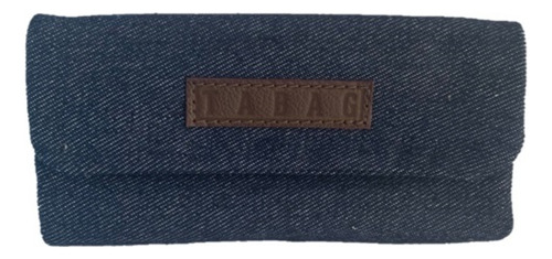 Tabaquera Tabag De Tela Jeans