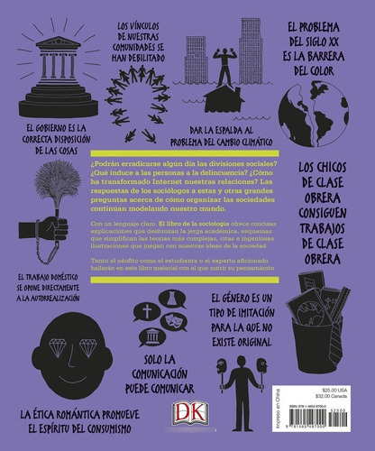 El Libro De La Sociología - Serie Grandes Ideas - Dk