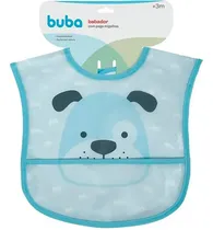 Comprar Babero Alimentacion Bebe Impermeable Buba- Mvd Kids Perrito Celeste