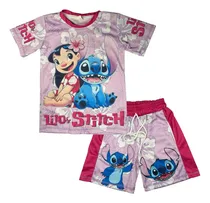 Comprar Conjunto Niña Lilo Y Stitch Playera Y Short Lilo Y Stitch Tsa M (6)