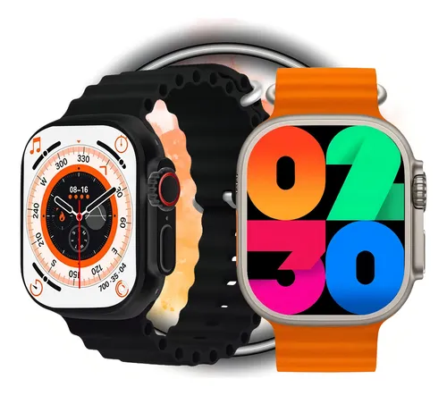 comprar Relógio Smartwatch W69 Ultra Series 9 Android Ios Amoled Nfc