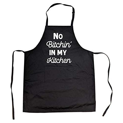 Cookout Apron No Bitchin In My Kitchen Grilling Baking Cooki