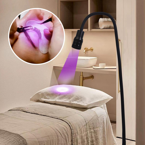 Luz De Para Extensão De Cílios Com Pedal, Pescoço De