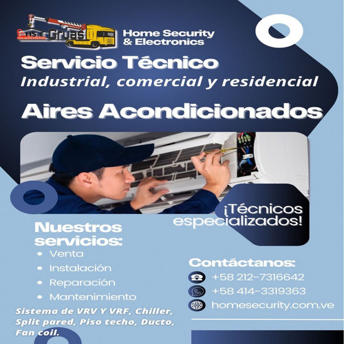 Servicio Técnico En Aires Acondicionados Y Refrigeración 