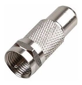 Convertidor Rca Hembra A Rf Macho X 20 Unidades