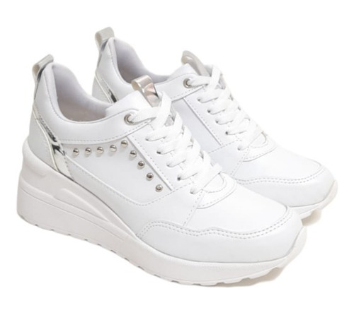 Imagen 3 de 5 de Zapatillas Axion Tachas White
