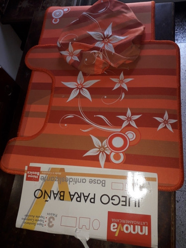 Imagen 2 de 5 de Juego De Alfombras De Baño