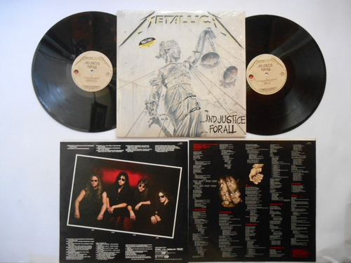Metallica And Justice For All Edicion Original Usa 1988